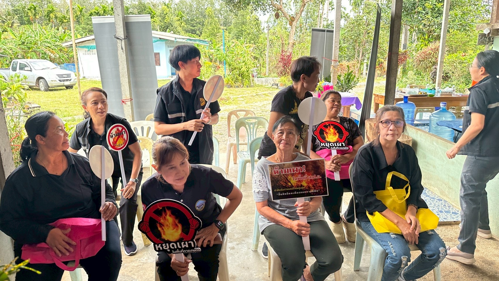 title - สำนักงานการปฏิรูปที่ดินจังหวัดตราดจัดฝึกอบรม หลักสูตรที่ 1 แนวทางการลดการเผาใหม้ในเขตปฏิรูปที่ดิน